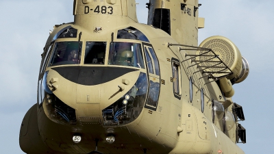 Photo ID 261282 by Carl Brent. Netherlands Air Force Boeing Vertol CH 47F Chinook, D 483