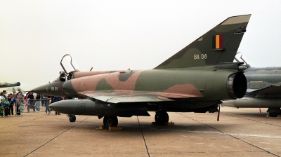 Photo ID 261322 by Michael Baldock. Belgium Air Force Dassault Mirage 5BA, BA08