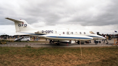 Photo ID 261374 by Michael Baldock. Company Owned GFD Learjet 35A, D CGFC