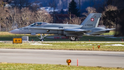 Photo ID 261493 by Agata Maria Weksej. Switzerland Air Force McDonnell Douglas F A 18C Hornet, J 5026