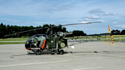 Photo ID 29026 by Joop de Groot. Sweden Navy Sud Aviation SA 318C Alouette II, 02036