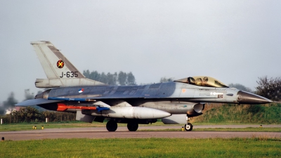 Photo ID 261984 by Jan Eenling. Netherlands Air Force General Dynamics F 16AM Fighting Falcon, J 635