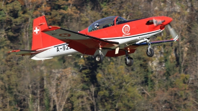Photo ID 262301 by Milos Ruza. Switzerland Air Force Pilatus NCPC 7 Turbo Trainer, A 922