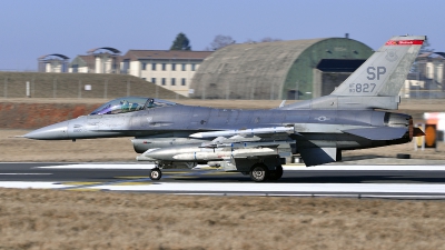 Photo ID 262308 by Matthias Becker. USA Air Force General Dynamics F 16C Fighting Falcon, 90 0827