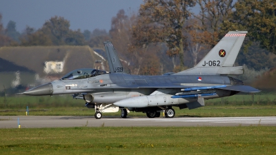 Photo ID 262478 by Richard de Groot. Netherlands Air Force General Dynamics F 16AM Fighting Falcon, J 062
