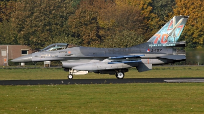 Photo ID 262479 by Richard de Groot. Netherlands Air Force General Dynamics F 16AM Fighting Falcon, J 197