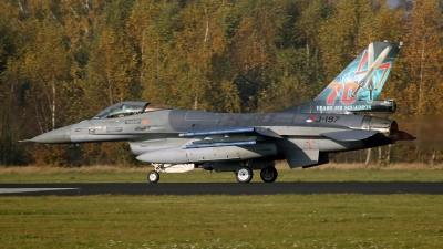 Photo ID 262480 by Richard de Groot. Netherlands Air Force General Dynamics F 16AM Fighting Falcon, J 197