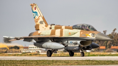 Photo ID 262883 by Thanasis Ozrefanidis. Israel Air Force Lockheed Martin F 16I Sufa, 482