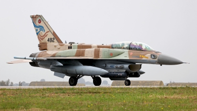 Photo ID 262811 by Carl Brent. Israel Air Force Lockheed Martin F 16I Sufa, 482