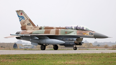 Photo ID 262863 by Carl Brent. Israel Air Force Lockheed Martin F 16I Sufa, 415