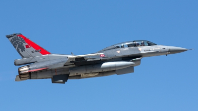Photo ID 262852 by Thomas Ziegler - Aviation-Media. Turkey Air Force General Dynamics F 16D Fighting Falcon, 92 0023