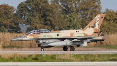 Photo ID 262919 by Lukas Kinneswenger. Israel Air Force Lockheed Martin F 16I Sufa, 878