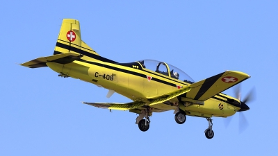 Photo ID 263099 by Ludwig Isch. Switzerland Air Force Pilatus PC 9, C 408