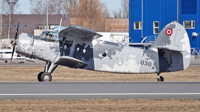Photo ID 263335 by Andrey Nesvetaev. Latvia Air Force Antonov An 2, 030