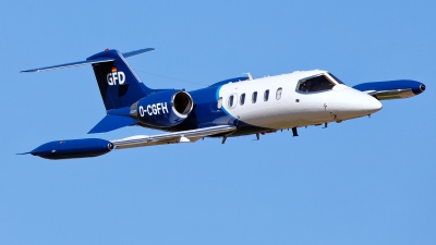 Photo ID 263399 by Rainer Mueller. Company Owned GFD Learjet 35A, D CGFH