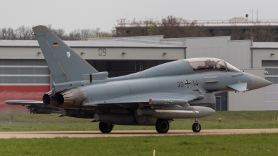 Photo ID 263704 by Lukas Lamberty. Germany Air Force Eurofighter EF 2000 Typhoon T, 30 14