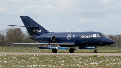 Photo ID 263570 by Johannes Berger. Company Owned Draken Europe Dassault Falcon Mystere 20C, G FRAW