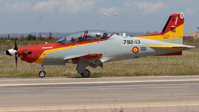 Photo ID 263653 by F. Javier Sánchez Gómez. Spain Air Force Pilatus PC 21, E 27 13 10251