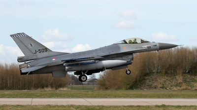 Photo ID 263760 by Johannes Berger. Netherlands Air Force General Dynamics F 16AM Fighting Falcon, J 509