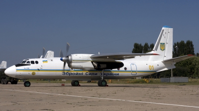 Photo ID 29226 by Chris Lofting. Ukraine Air Force Antonov An 24B, 01 YELLOW