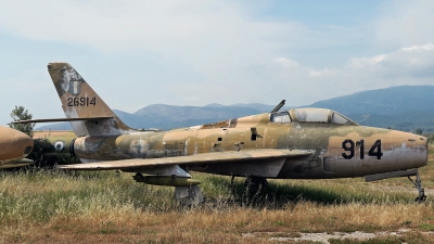Photo ID 264204 by D. A. Geerts. Greece Air Force Republic F 84F Thunderstreak, 26914