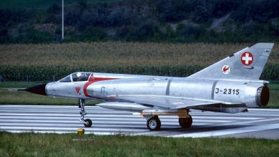Photo ID 264235 by Rainer Mueller. Switzerland Air Force Dassault Mirage IIIS, J 2315