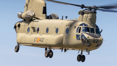 Photo ID 264547 by Fernando Callejón. Spain Army Boeing Vertol CH 47F Chinook, HT 17 22A