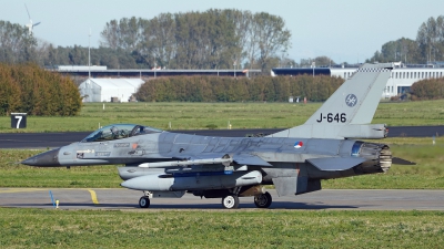 Photo ID 264582 by Dieter Linemann. Netherlands Air Force General Dynamics F 16AM Fighting Falcon, J 646