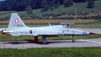 Photo ID 264596 by Rainer Mueller. Switzerland Air Force Northrop F 5E Tiger II, J 3034