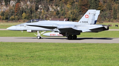 Photo ID 265168 by Milos Ruza. Switzerland Air Force McDonnell Douglas F A 18C Hornet, J 5006