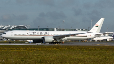 Photo ID 265249 by Thomas Ziegler - Aviation-Media. India Government Boeing 777 337 ER, K7066