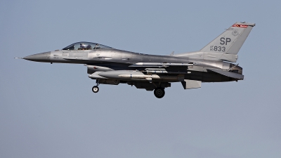 Photo ID 265289 by Fernando Sousa. USA Air Force General Dynamics F 16C Fighting Falcon, 90 0833