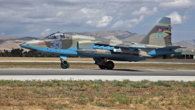Photo ID 265430 by Claudio Tramontin. Azerbaijan Air Force Sukhoi Su 25BM,  
