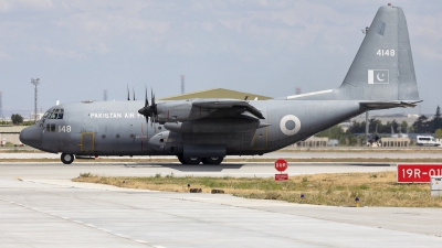 Photo ID 265395 by Radim Koblizka. Pakistan Air Force Lockheed C 130E Hercules L 382, 4148