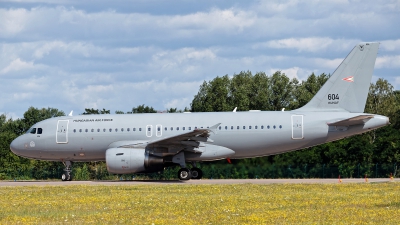 Photo ID 265502 by Rainer Mueller. Hungary Air Force Airbus A319 112, 604