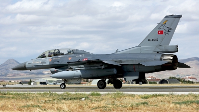 Photo ID 265572 by Carl Brent. T rkiye Air Force General Dynamics F 16D Fighting Falcon, 89 0042