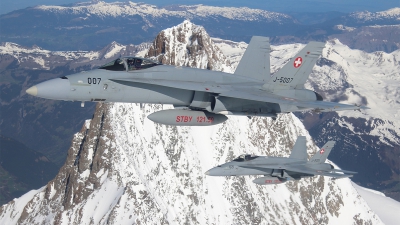 Photo ID 266096 by Ludwig Isch. Switzerland Air Force McDonnell Douglas F A 18C Hornet, J 5007