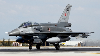 Photo ID 266119 by Carl Brent. Turkey Air Force General Dynamics F 16D Fighting Falcon, 07 1029