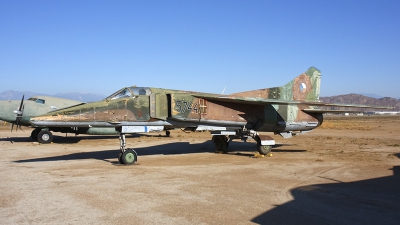 Photo ID 29428 by Nathan Havercroft. Czech Republic Air Force Mikoyan Gurevich MiG 23BN, 5744