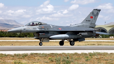 Photo ID 266393 by Carl Brent. Turkey Air Force General Dynamics F 16C Fighting Falcon, 94 0091
