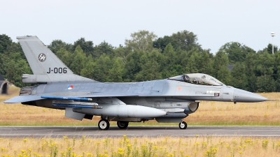 Photo ID 266581 by Mark Broekhans. Netherlands Air Force General Dynamics F 16AM Fighting Falcon, J 006