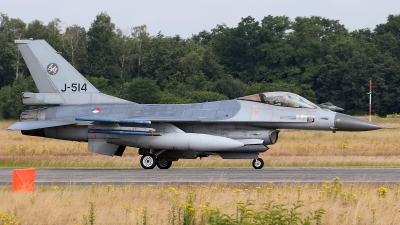 Photo ID 266916 by Mark Broekhans. Netherlands Air Force General Dynamics F 16AM Fighting Falcon, J 514
