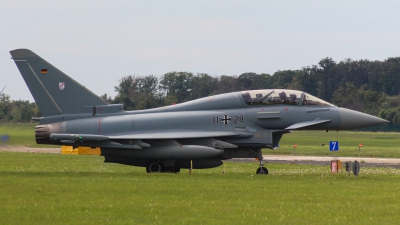 Photo ID 267190 by Maximilian Mengwasser. Germany Air Force Eurofighter EF 2000 Typhoon T, 31 28