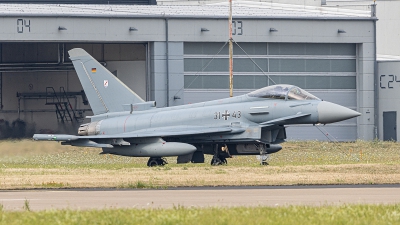 Photo ID 267225 by Frank Kloppenburg. Germany Air Force Eurofighter EF 2000 Typhoon S, 31 43