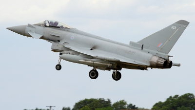 Photo ID 267275 by Maurice Kockro. UK Air Force Eurofighter Typhoon FGR4, ZK353