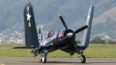Photo ID 267825 by kristof stuer. Private Red Bull Vought F4U 4 Corsair, OE EAS
