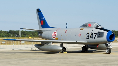Photo ID 267835 by Cristóvão Febra. Portugal Air Force North American F 86F Sabre, 5347