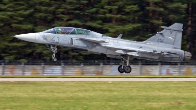 Photo ID 268146 by Patrick Weis. Hungary Air Force Saab JAS 39D Gripen, 43