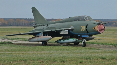 Photo ID 268383 by Wojtek Werpachowski. Poland Air Force Sukhoi Su 22UM 3K, 201