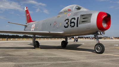 Photo ID 268404 by Fernando Sousa. Portugal Air Force North American F 86F Sabre, 5361